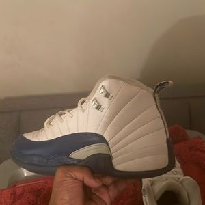 Size 7y Jordan 12 French blue
